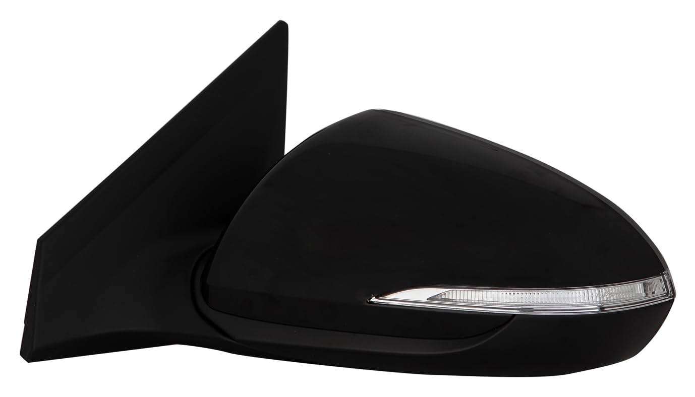 For Hyundai Elantra Sedan USA Built 17-18 Manual Fold Power Heated Mirror with BSD without MEM Driver Side (PTM) | DOT Certified ACK 87610-F3030 | HY1320252