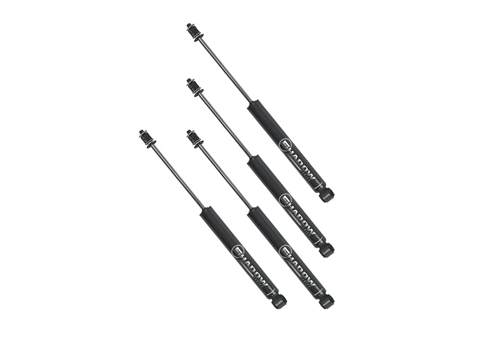 84037 | Superlift Lift Kit Shock Box with Superlift Shadow Series Shocks | Front & Rear Set | Fits 2013-2018 Dodge Ram 3500 4WD Diesel with 4" Lift