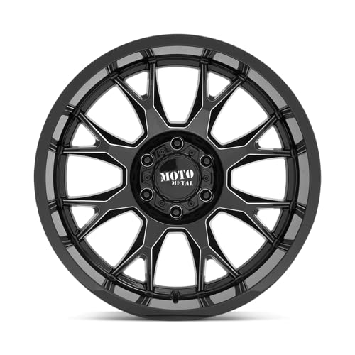 Moto Metal 22X12 MO806 G-BLK MILL -44MM - MO80622268344N