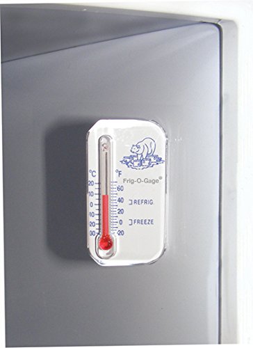 Frig-o-gage Sun Company - Cooler/Refrigerator/Freezer Thermometer | Refrigerate and Freeze Zones | for RVs and Motor Homes