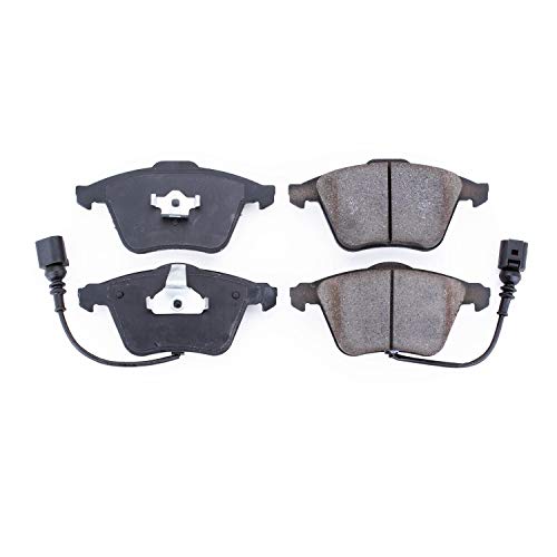 Power Stop Z16 Evolution 16-915C Front Ceramic Brake Pads For Audi TT Quattro, Audi TTS Quattro, VW CC, VW Golf R, VW Passat, VW Passat CC, Volkswagen [Model Specific]