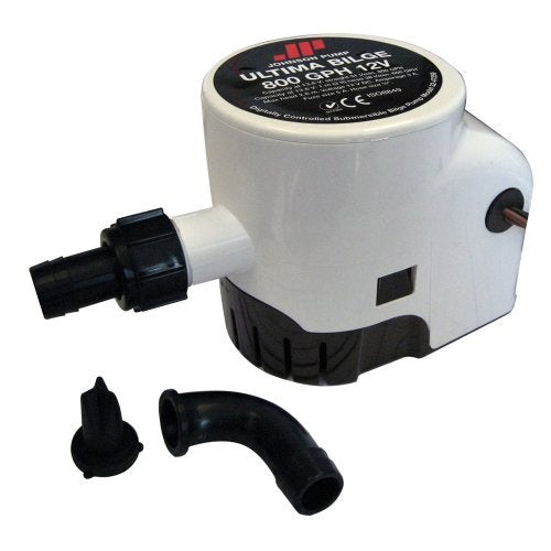 Ultima Johnson Pump Bilge 800 GPH 3/434; Hose Dura Ports