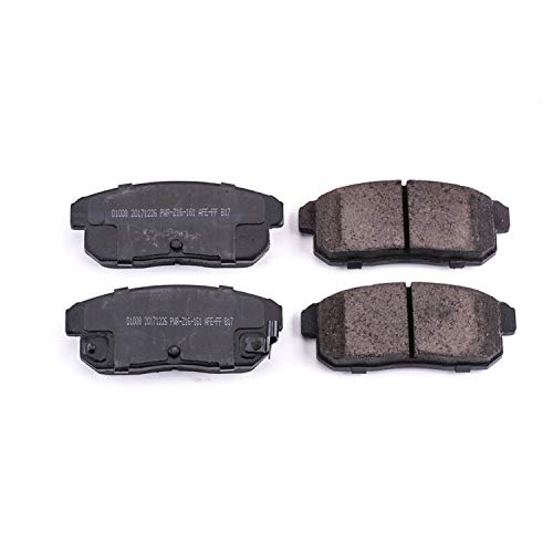Power Stop Z16 16-1008 Evolution Rear Ceramic Brake Pads For Mazda RX-8 2004-2011 [Model Specific]