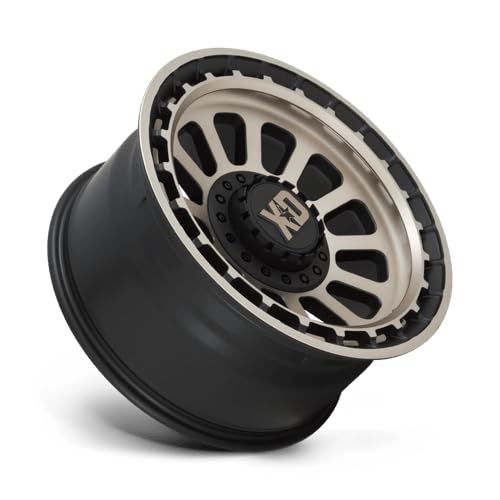 Xd856 Omega Satin Black with Bronze Tint Wheel XD Wheels Alloy Steel (20 x 10. inches /5 x 110 mm, -18 mm Offset)