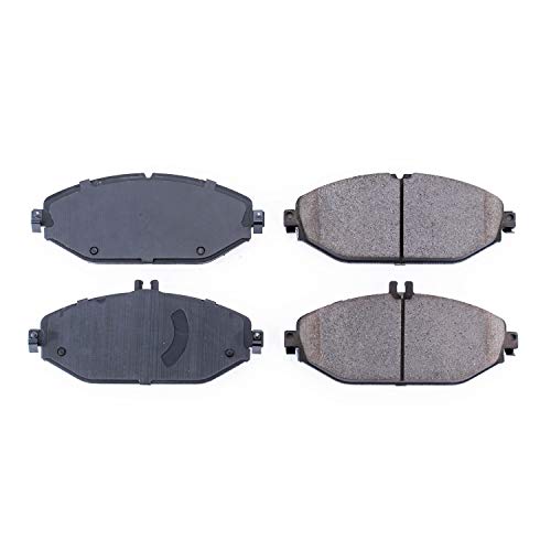 Power Stop Z16 Evolution 16-1794 Front Ceramic Brake Pads For Mercedes-Benz C300 2015-2021, Mercedes-Benz E300 2018-2019 [Model Specific]