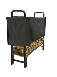 Heavy Duty Pleasant Hearth - Premium Log Rack Cover, 4 Feet, Short Cover