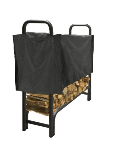 Heavy Duty Pleasant Hearth - Premium Log Rack Cover, 4 Feet, Short Cover