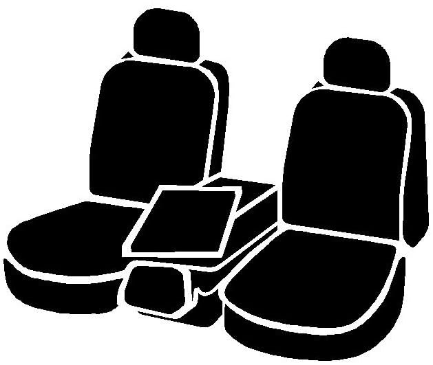 Gray Fia SP87-43 Custom Fit Front Seat Cover Split Seat 40/20/40 - Polyester, (Gray)