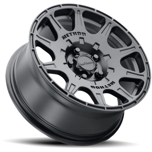502 RALLY Method Race Wheels Black Wheel with Matte (18 x 8. inches /5 x 4 mm, 38 mm Offset)