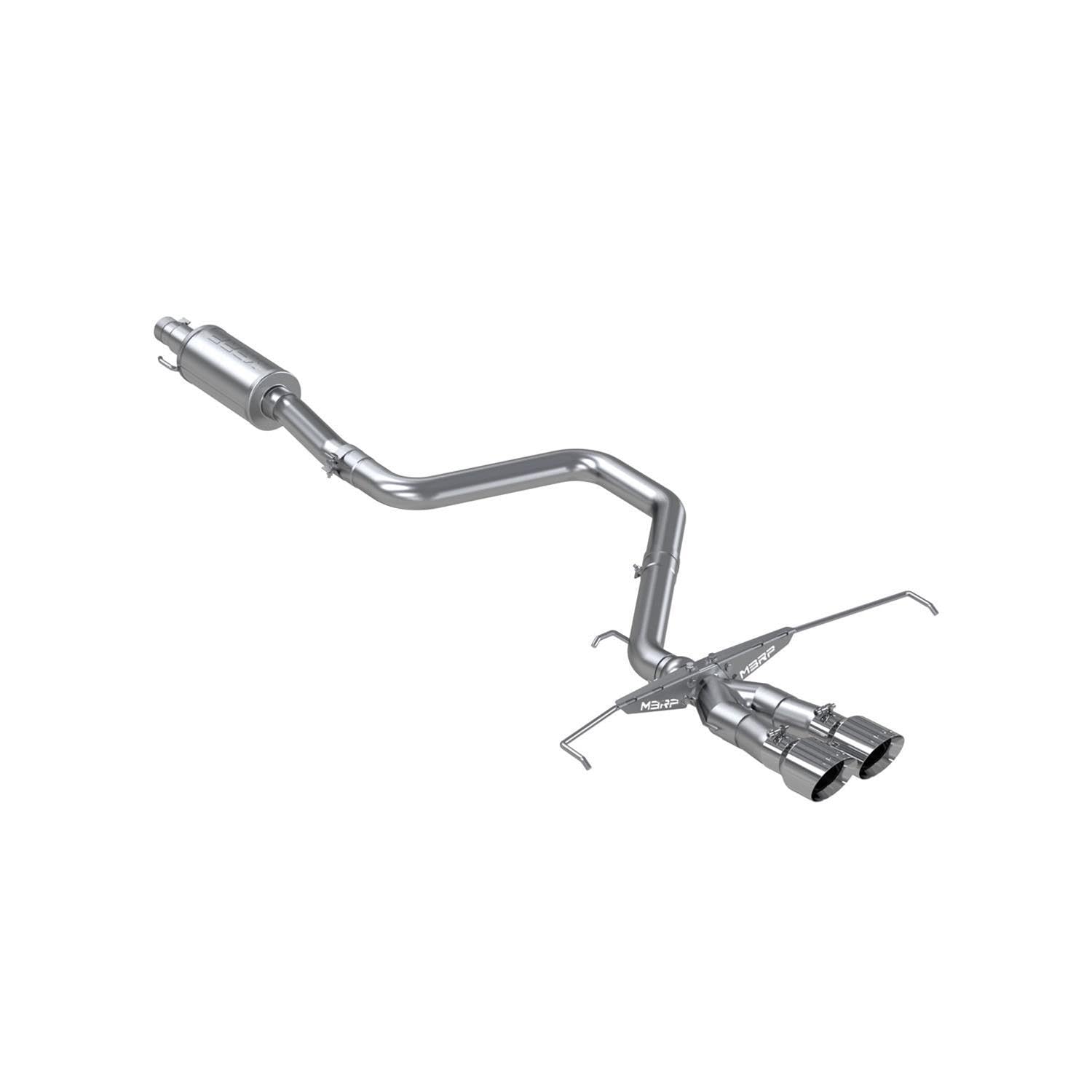 MBRP 2019+ For Hyundai Veloster Turbo Cat Back - Aluminized