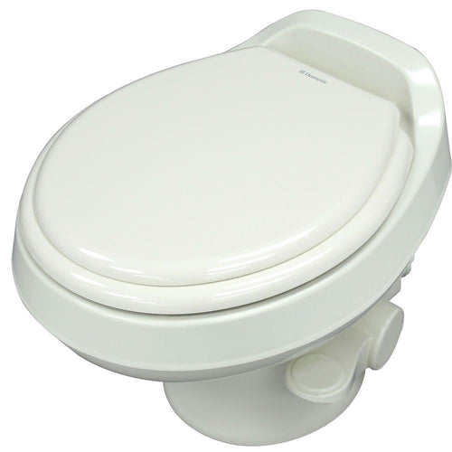White Dometic 301 Low Profile Toilet for RV