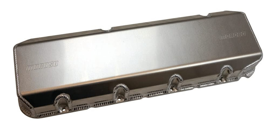 Moroso Fabricated Aluminum 68364 Valve Covers, Fits Big Block Chevy w/Pro-Filer 12 Degree Heads