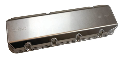 Moroso Fabricated Aluminum 68364 Valve Covers, Fits Big Block Chevy w/Pro-Filer 12 Degree Heads