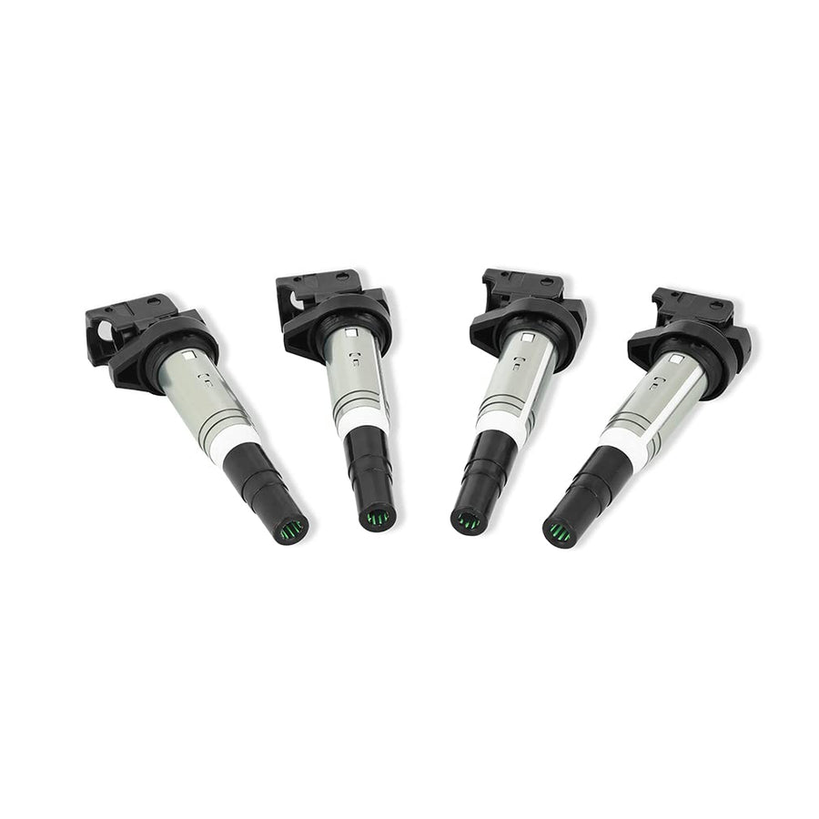 Mishimoto Ignition Coil With BMW M54, N20, N52, N54, N55, N62, S54, S62 Compatible 2002+, Set of 4