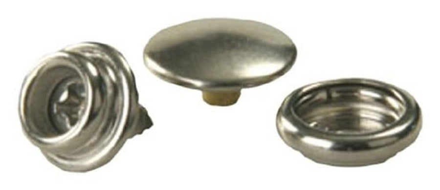 Fabric-to-Wall JR Products Snap Kit Silver 81585