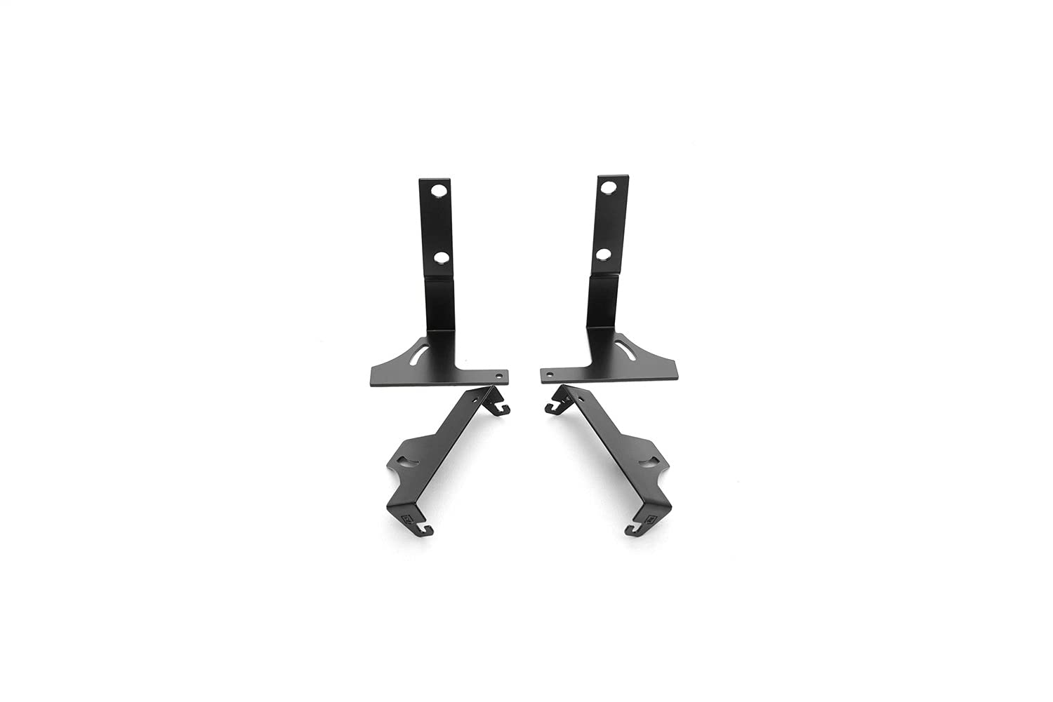 ZROADZ LED Mounting Bracket & Kit Under Rear Bumper - Compatible w/ 2018-2020 Ford F-150 - with (2) 6 Inch ZROADZ Single Row Slim LED Lights (Included) with Wiring Harness - PN Z385662-KIT, Black