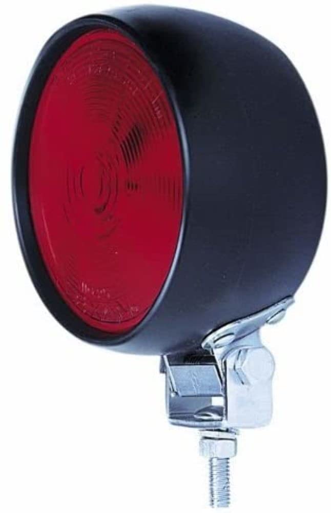 Tractor/Work Light Housing Peterson Manufacturing 507LU (Round, Rubber, 5.90"X2.50"), 1 Pack