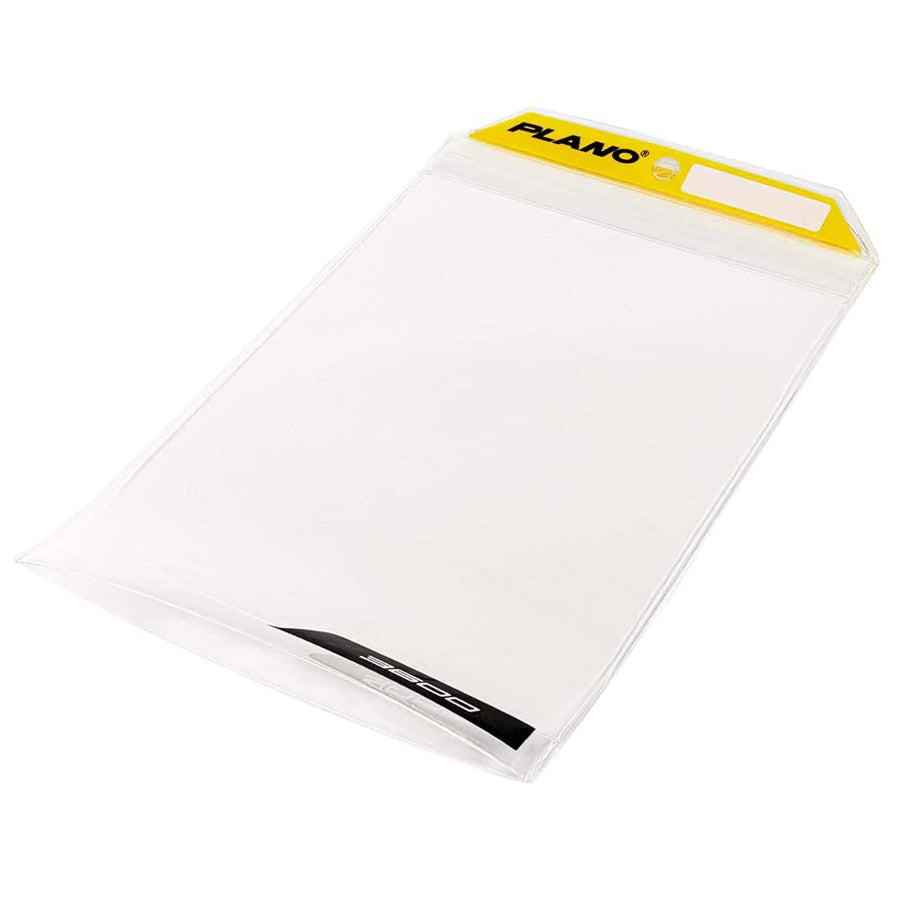 Plano 3600 StowAll Series Waterproof Storage Bag, 7.25”L x 11”H, Transparent, TPU Plastic Bags for Soft Baits & Fishing Tools, Water-Resistant Storage Bags