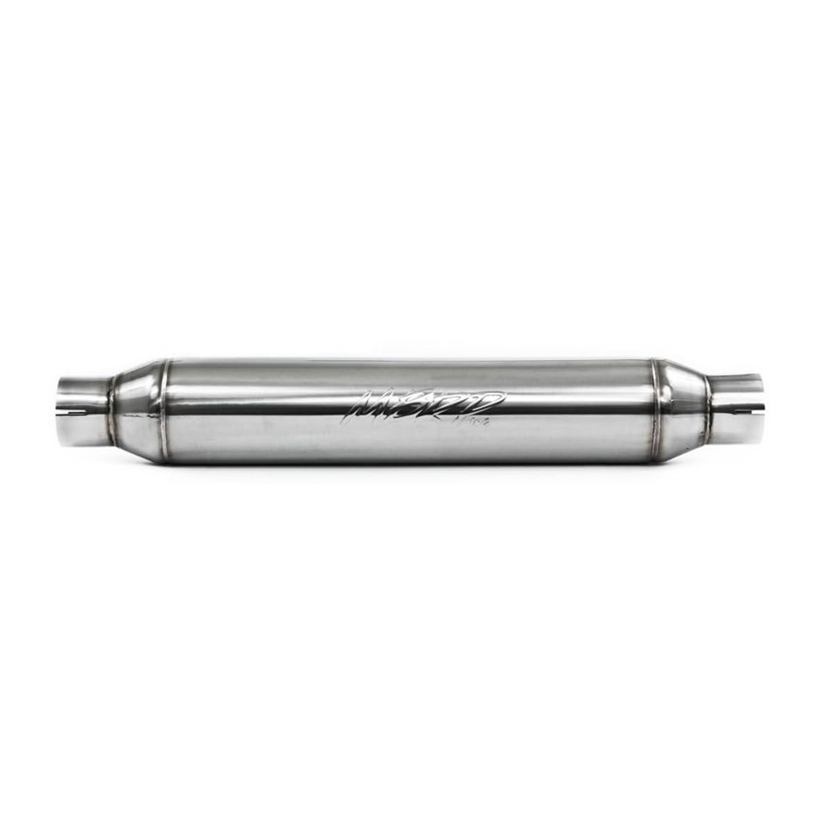 MBRP Resonator Universal 2.5in inlet/outlet 22in body 26in overall T304