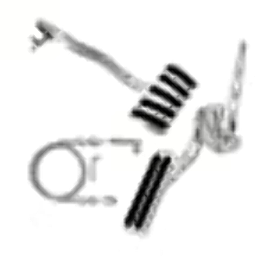 BAG-6207 Lokar Performance Products Goolsby Edition Lucille Chrome Throttle Pedal W/Ribs