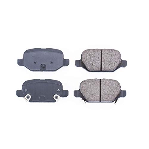 Power Stop Z16 Evolution 16-1744 Rear Ceramic Brake Pads For Fiat 500 2013-2019 [Model Specific]