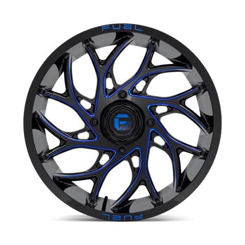 UTV Fuel D778 20X7 4X137 G-BLK-MILL-BLU 13MM - D7782070A644
