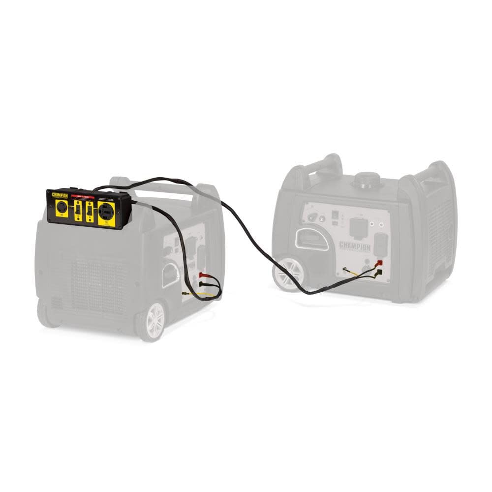 50-Amp Champion Power Equipment ParaLINK Parallel Kit for Linking Two 2500-Watt or Higher Inverter Generators, RV Ready
