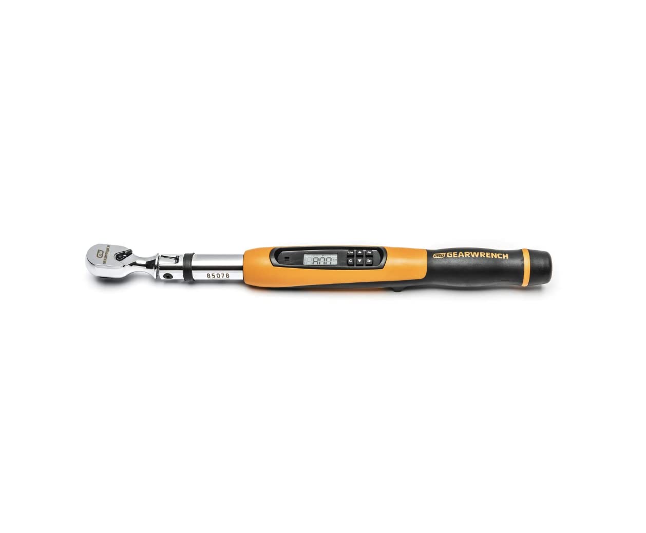 3/8" GEARWRENCH Flex Head Electronic Torque Wrench with Angle, 10-100 ft/lbs. - 85078