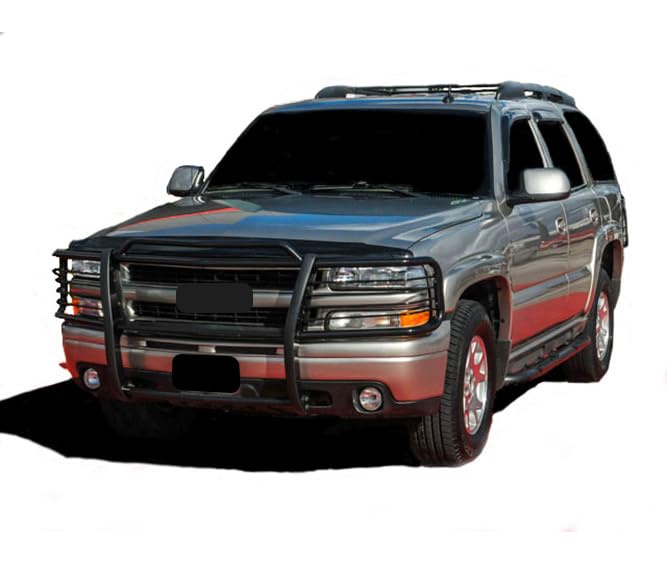 Bumper Guard Black Horse Grille brush Modular Compatible with 1999-2002 Silverado 1500|00-06 Suburban 1500|2000-2006 Tahoe|2000-2006 GMC Yukon|00-06 GMC Yukon XL 1500-17GT23MA