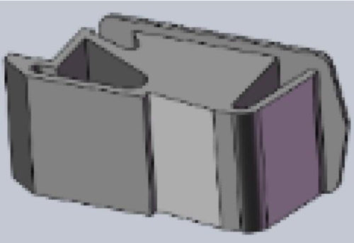 Plastic Latch Girard Systems 2GWD-14B - Black 2Gwd-14B