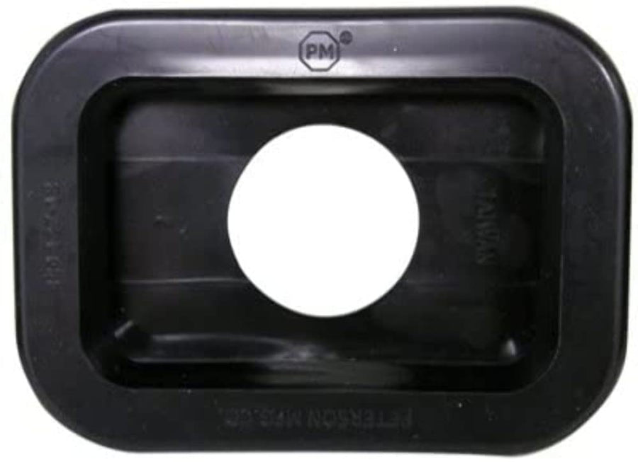 Grommet, Peterson Mfg 127-18, Square, Flush-Mount, 4.125"X3"