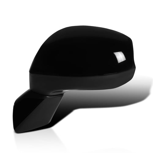 Spec-D Tuning Power Adjust Left Driver Side Glossy Black 3-Pin Manual Fold Side Mirror Compatible with 2012-2015 Honda Civic