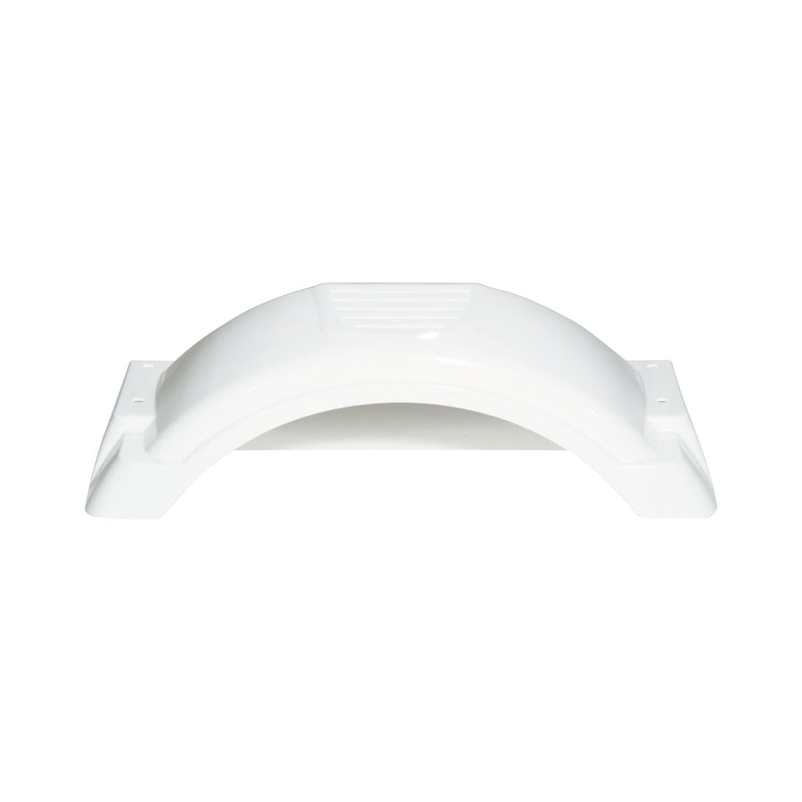 Fulton Plastic Trailer Fenders, 8-Inch -12-Inch Tire Size, White #008549