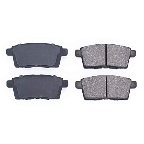 Power Stop Z16 Evolution Rear Ceramic Brake Pads For Ford Edge 2007-2010, Lincoln MKX 2007-2010, Mazda CX-7 2007-2012, Mazda CX-9 2007-2015 [Model Specific]