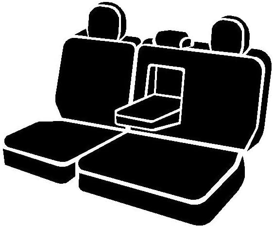 Gray FIA TR42-90 Custom Fit Rear Seat Cover Split Seat 60/40 - Saddle Blanket, (Gray)