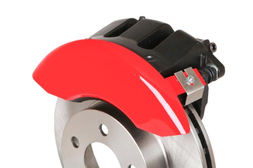 Red MGP 12005SMGPRD Dodge Caliper Covers