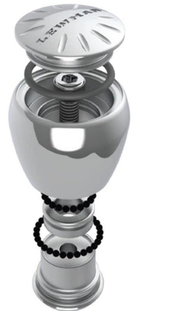 Polished Ss Knob W/Rim Clamp LEWMAR 89700862
