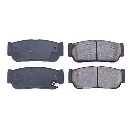 Power Stop Z16 16-954 Evolution Rear Ceramic Brake Pads For Hyundai Entourage 2007, Kia Sedona 2006, Kia Sorento 2003-2009 [Model Specific]