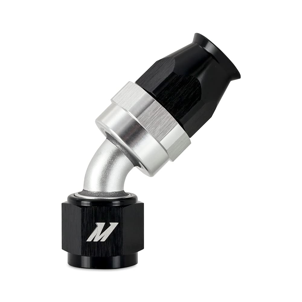 45 Degree Mishimoto -6AN Braided Line Fitting, PTFE