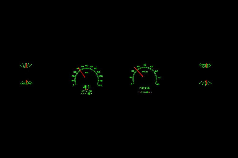 Dakota Digital Instrument System RTX Compatible with 1969-68 Ford Mustang