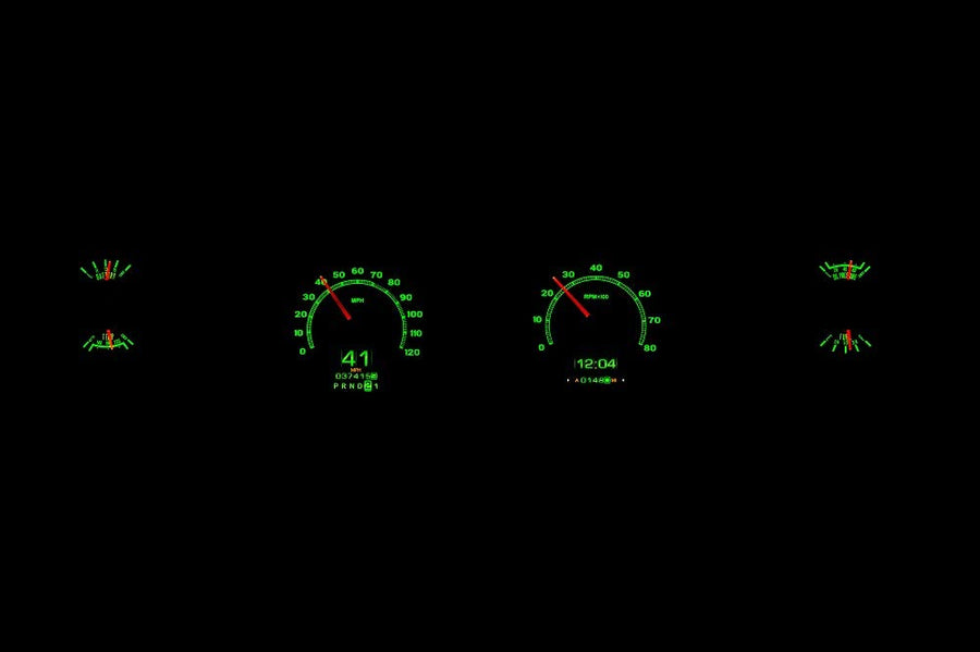 Dakota Digital Instrument System RTX Compatible with 1969-68 Ford Mustang