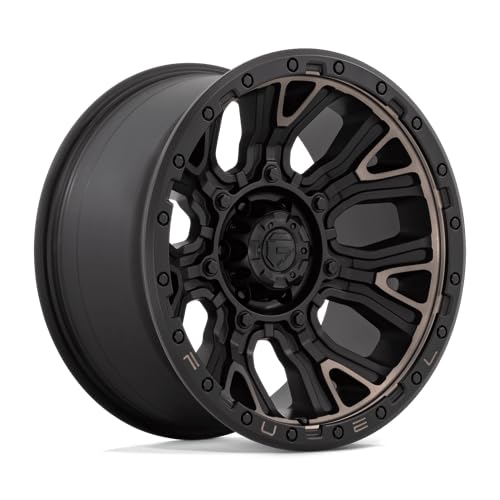 1PC Fuel D824 20X10 6X135 M-BLK-DDT -18MM - D82420008947