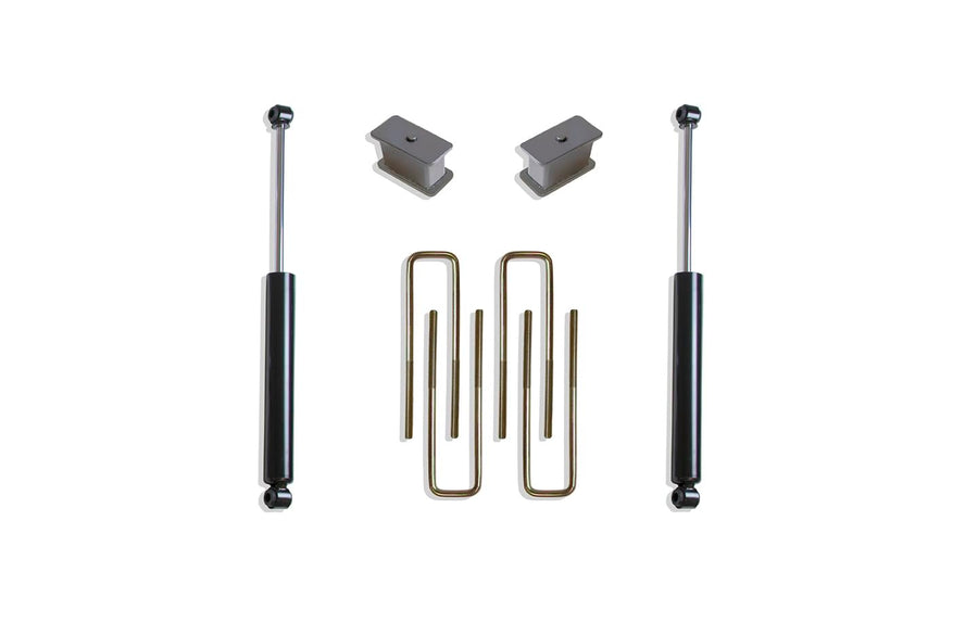 Lift Blocks MaxTrac 900930 3 in. Lift Incl. U Bolts Front And Rear MaxTrac Shocks