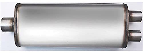 4.00Inx9.00Inx18.00 In Single/Dual Flow Ii Ss Muffler Different Trends 2.50In Id / 2.50In Od - 49268