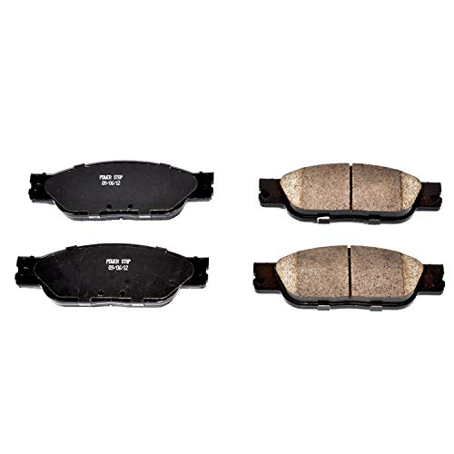 16-933 Power Stop Z16 Evolution Front Ceramic Brake Pads For Jaguar S-Type 2003-2005 | Jaguar Vanden Plas 2004 [Vehicle Specific]