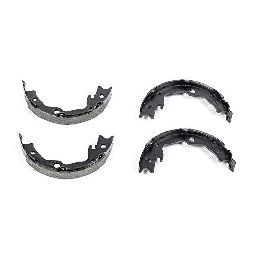 Power Stop B916 Parking Brake Shoe For HS250h Juke Leaf Rogue Sentra Vibe Camry Matrix Rav4 [Application Specific - Rear Disc Models Only]