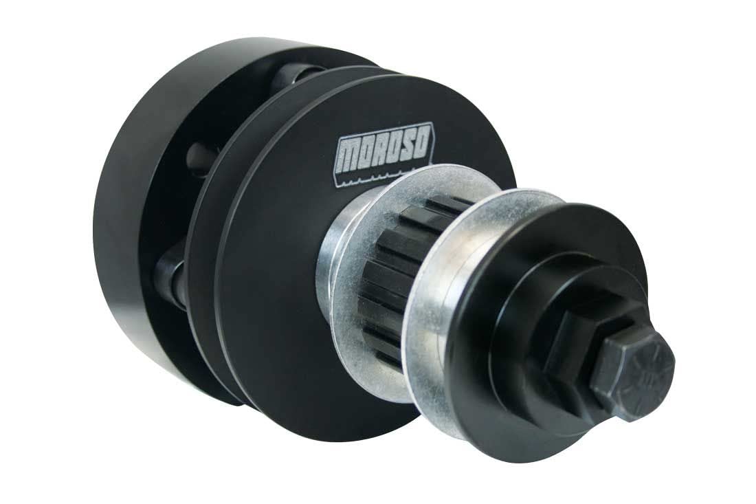 Moroso Dry Sump & Vacuum Pump Drive Kit 63847, Flange Style w/Pulleys, Fits Big Block Ford 426-460