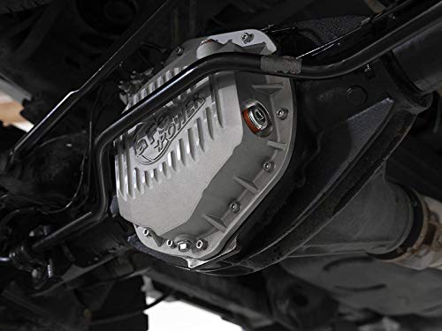 aFe POWER Rear Differential Cover Street Series Raw w/Machined Fins - #46-70390 - Dodge Trucks 2500/3500 03-18