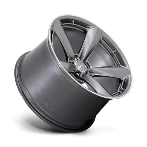 TTF American Racing 20X9.5 5X4.5 6.51 32mm MATTE ANTHRACITE WITH MACHINED LIP - AR946AD20951232