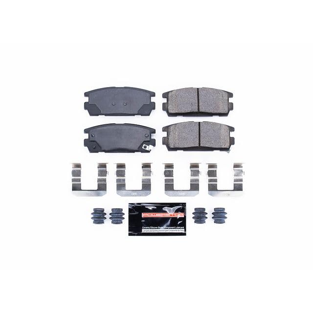 Power Stop Z23-1275 Z23 Sport Carbon Fiber Infused Ceramic Brake Pads with Hardware For Chevy Captiva Sport, Chevy Equinox, GMC Terrain, Pontiac Torrent, Saturn Vue, Suzuki XL-7 [Model Specific]